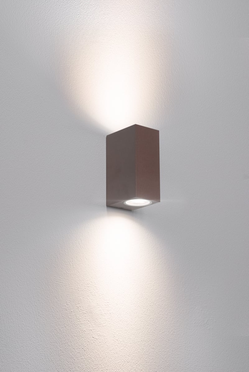 CENTURY ITALIA SRL - CUYAXO-2GU10SC APPLIQUE LED AXO QUADRATA BIDIREZ. CORT