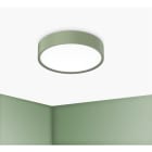 CENTURY ITALIA SRL - CUYBCL-1730VE PLAF. BLANCA LUXE 300MM VERDE SALVIA