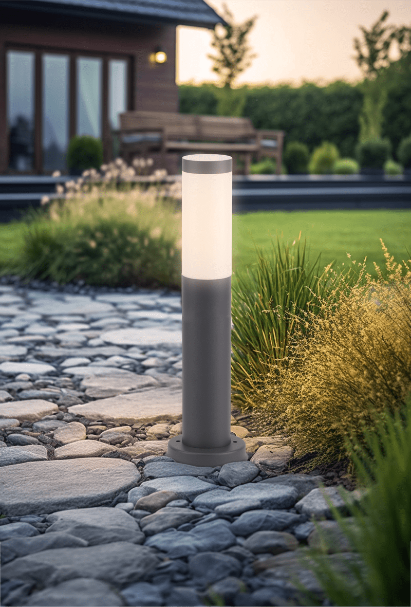 CENTURY ITALIA SRL - CUYBMB-4527AN PALETTO LED BAMBOO 450MM ANTRACITE