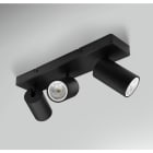 CENTURY ITALIA SRL - CUYENSN-3GU10 FARETTO SOFFITTO ENFASI SQUARE NERO