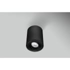 CENTURY ITALIA SRL - CUYESRNOR96-GU10 PLAFONIERA LED ESSENZA ROUND NERA ORIEN