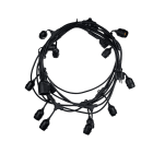 CENTURY ITALIA SRL - CUYFSTAN-2202700 FIESTA LED FILO LUCI NERO 10M - 220-240V