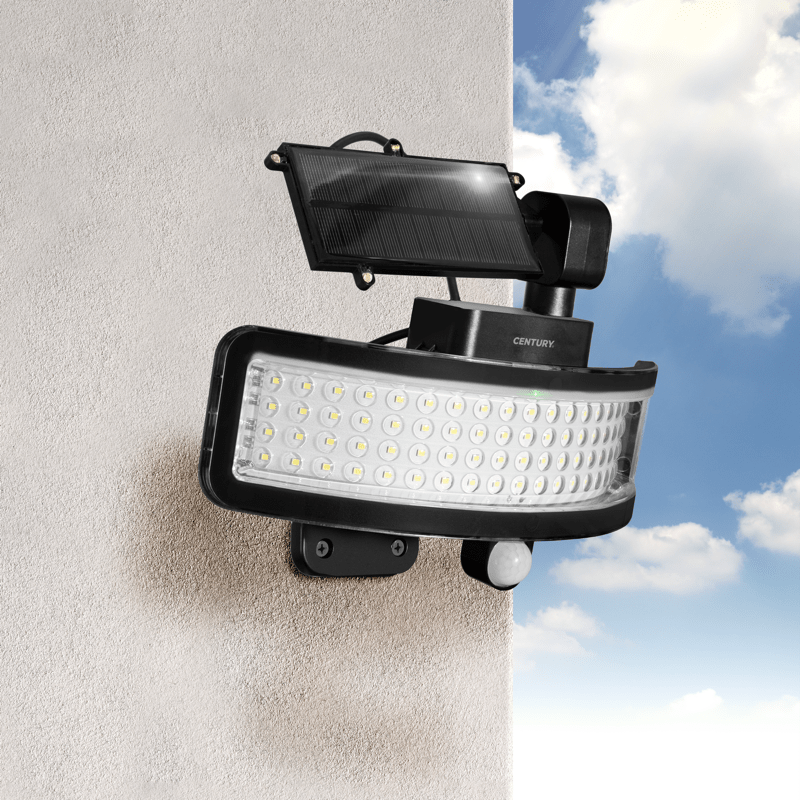 CENTURY ITALIA SRL - CUYGRS-072840 PROIETTORE LED SOLARE GIRASOLE AUTO ORI