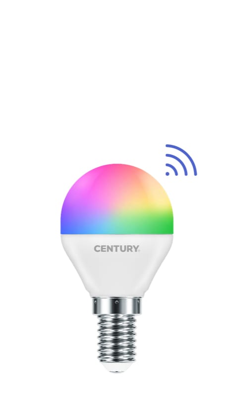 CENTURY ITALIA SRL - CUYH1GSMA-061400 LAMP. LED SMART WIFI G45