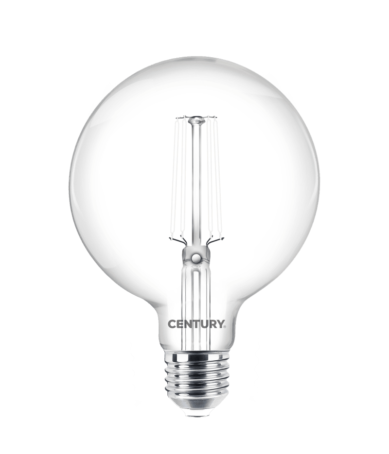 CENTURY ITALIA SRL - CUYING95W-092740 FIL. LED INCANTO WHITE GLOBO CHIARA G95