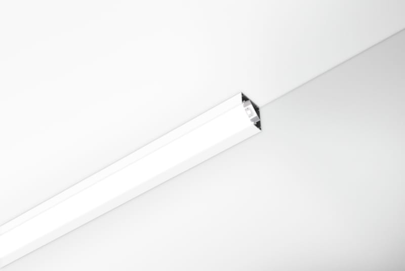 CENTURY ITALIA SRL - CUYKPRAN-1818B PROFILO IN ALLUMINIO - ANGOLARE - BIANCO