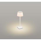 CENTURY ITALIA SRL - CUYMRGBI-043830 LAMP. DA TAVOLO MARGO RICAR. BIANCO