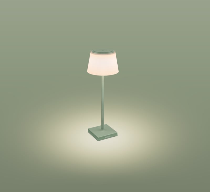 CENTURY ITALIA SRL - CUYMRGVE-043830 LAMP. DA TAVOLO MARG  RICAR. VERDE SALV