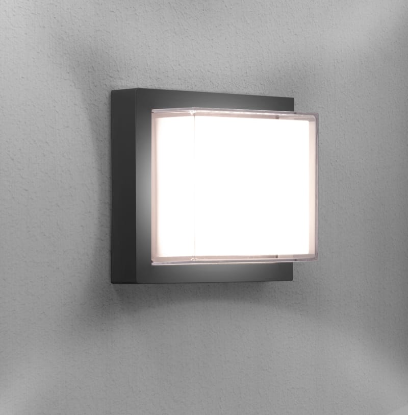 CENTURY ITALIA SRL - CUYPASGR-101640 PLAFONIERA LED PURA SQUARE ANTRACITE