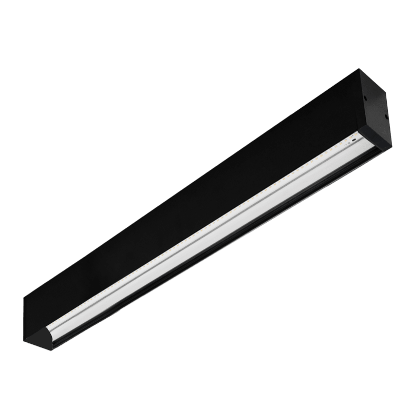 CENTURY ITALIA SRL - CUYPRIS-1860NE PLAF. LINEARE PRISMA NERO 560 MM