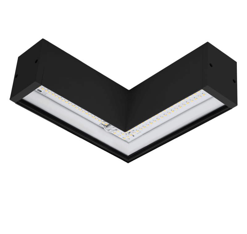 CENTURY ITALIA SRL - CUYPRIS-LSXNE PLAF. LINEARE PRIS MEA CONN. L SX NERA