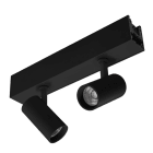 CENTURY ITALIA SRL - CUYPRIS-TRACK2NE SPOTLIGHT LINEARE PRIS MEA 2 LUCI NERO