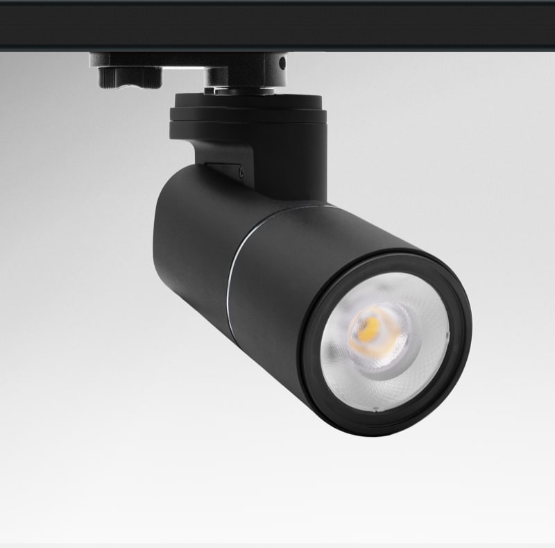 CENTURY ITALIA SRL - CUYRGT180NE-207040 SPOTLIGHT LED REGIA BINARIO NERO CRI>90