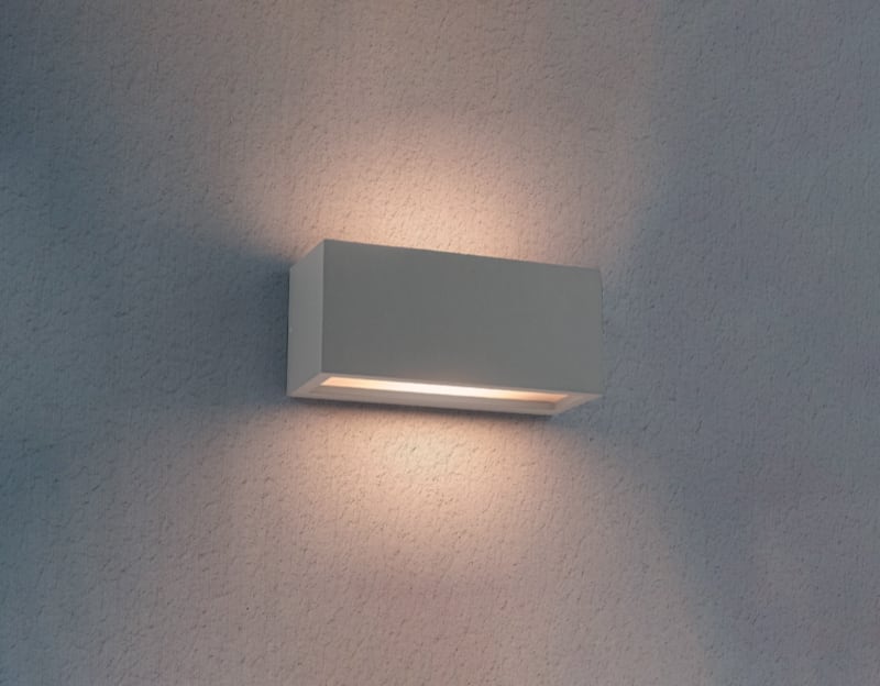 CENTURY ITALIA SRL - CUYRVGR-E27 APPLIQUE LED REVERSO GRIGIO