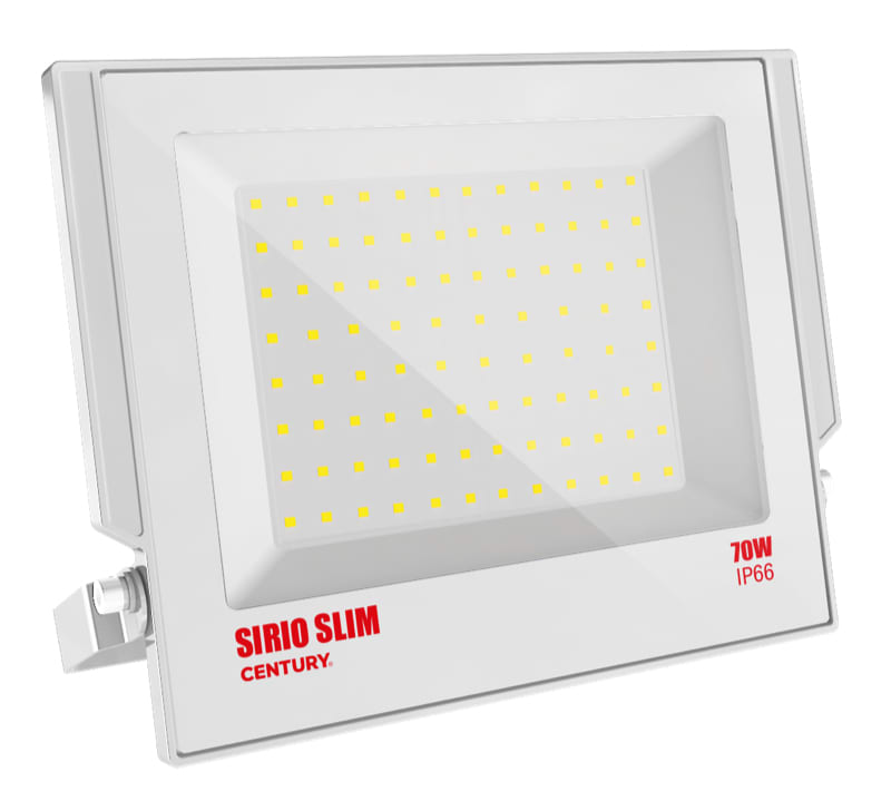 CENTURY ITALIA SRL - CUYSRSB-709540 PROIETTORE LED SIRIO SLIM BIANCO