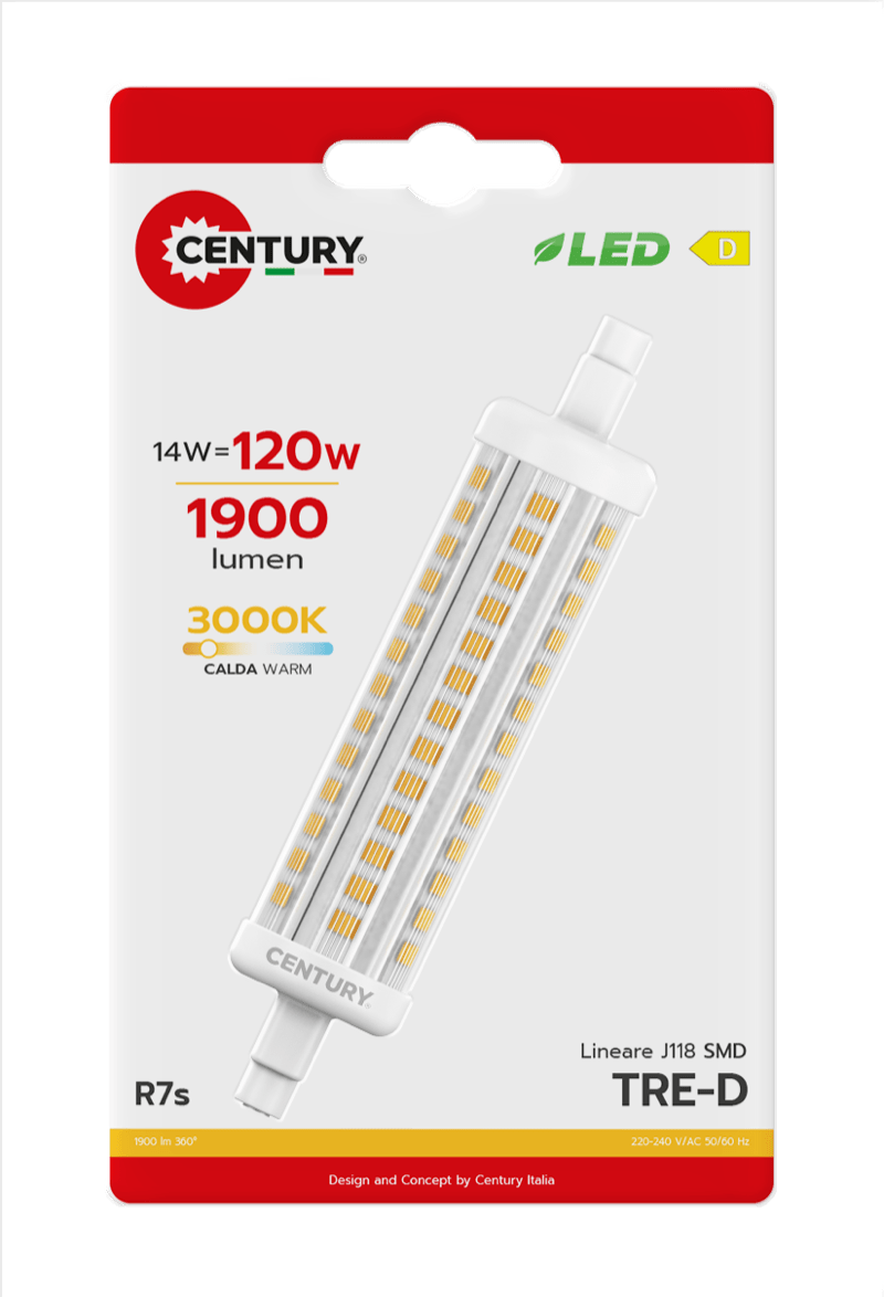 CENTURY ITALIA SRL - CUYTR-1411830BL LAMP. LED TRE-D