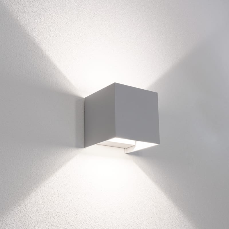 CENTURY ITALIA SRL - CUYUDSGR-1010 APPLIQUE LED UP&DOWN QUADRATO GRIGIO
