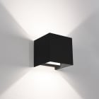CENTURY ITALIA SRL - CUYUDSNE-2012 APPLIQUE LED UP&DOWN QUADRATO NERO