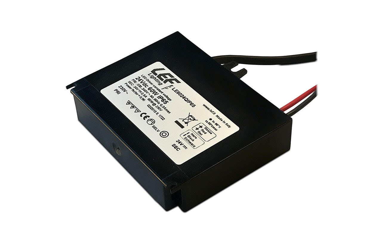 LEF LIGHTING SRL - LEFLE10024QIP65 ALIM. LED 100W 24VDC IP65