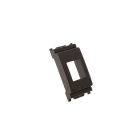 LEF LIGHTING SRL - LEFLEFVM6525AK ADATTATORE KEYSTONE VIMAR IDEA NERO