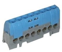 LEGRAND - LEG004842 Klemmenleiste IP 20, blau, -- x 6 bis 2