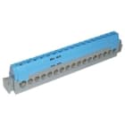 LEGRAND - LEG004845 Klemmenleiste IP 20, blau, 1 x 6 bis 25