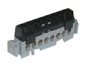 LEGRAND - LEG004852 Klemmenleiste IP 20, schwarz, -- x 6 bis