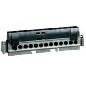 LEGRAND - LEG004855 Klemmenleiste IP 20, schwarz, 1x 6 bis 2