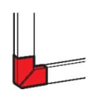 LEGRAND - LEG010767 DLP-ANGOLO PIANO VARIABILE X P/A 80X35-5