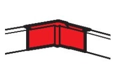 LEGRAND - LEG030271 Innen-/AuBenwinkel 32x16 Weiss