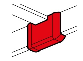 LEGRAND - LEG030226 Abzweigstuck mit Reduktion