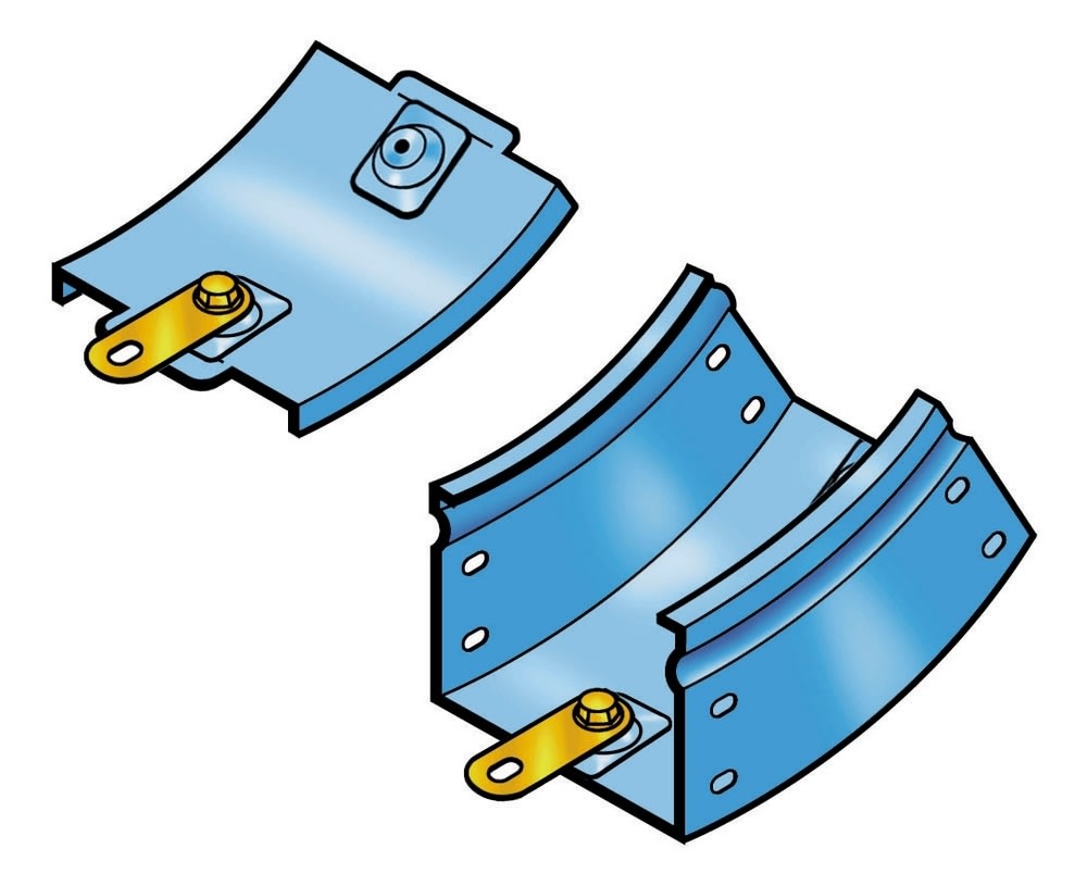 LEGRAND - LEG31AEB050G P31-CURVA IN SALITA 30? 50X50 GP