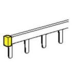 LEGRAND - LEG404991 Endkappe fur Stift- und Gabelkammschiene