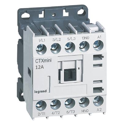 LEGRAND - LEG417040 CTX3 MINI - CONT 3P 12A 1NO 24VAC