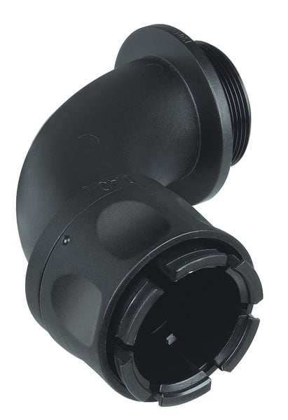 LEGRAND - LEG666662 LGP-RACCORDO 90? D17 PG16 NERO