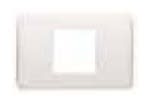 LEGRAND - LEG680542 VELA BASIC - PLACCA BIANCO CLASSICO 2M C