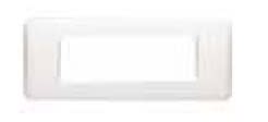 LEGRAND - LEG680549 VELA BASIC - PLACCA BIANCO CLASSICO 6M