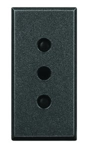 LEGRAND - LEG683080 VELA SCURA - PRESA 2P+T 10A 250V