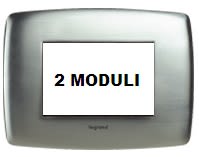 LEGRAND - LEG685635 VELA TONDA-ALLUMINIO SATINATO 2M