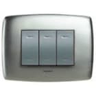 LEGRAND - LEG685636 VELA TONDA-ALLUMINIO SATINATO 3M