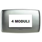 LEGRAND - LEG685637 VELA TONDA-ALLUMINIO SATINATO 4M