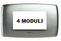 LEGRAND - LEG685637 VELA TONDA-ALLUMINIO SATINATO 4M