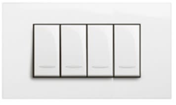 LEGRAND - LEG685642 VELA QUADRA-BIANCO LUCIDO 4M