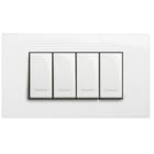 LEGRAND - LEG685642 VELA QUADRA-BIANCO LUCIDO 4M