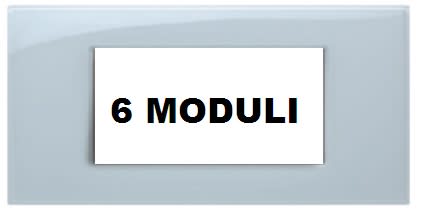 LEGRAND - LEG685723 VELA QUADRA-GRIGIO ACQUA RIFLESSI 6M
