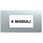 LEGRAND - LEG685748 VELA QUADRA-SILVER METALLIZZATI 6M