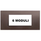 LEGRAND - LEG685807 VELA QUADRA-100 PER 100 CACAO 6M