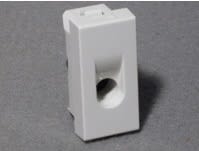 LEGRAND - LEG687053 VELA BIANCA - USCITA CON FORO DIAMETRO 9