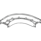 LEGRAND - LEG8362512 GLO4-CURVA PIANA 90 R450 L200ZC