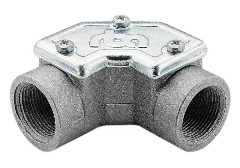 LEGRAND - LEG86324 CURVA 90 FF ALLUMINIO G3/4